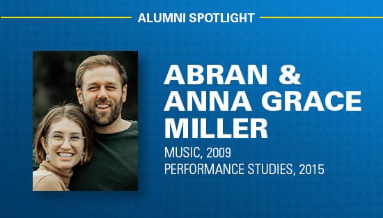 Abran and Anna Grace Miller