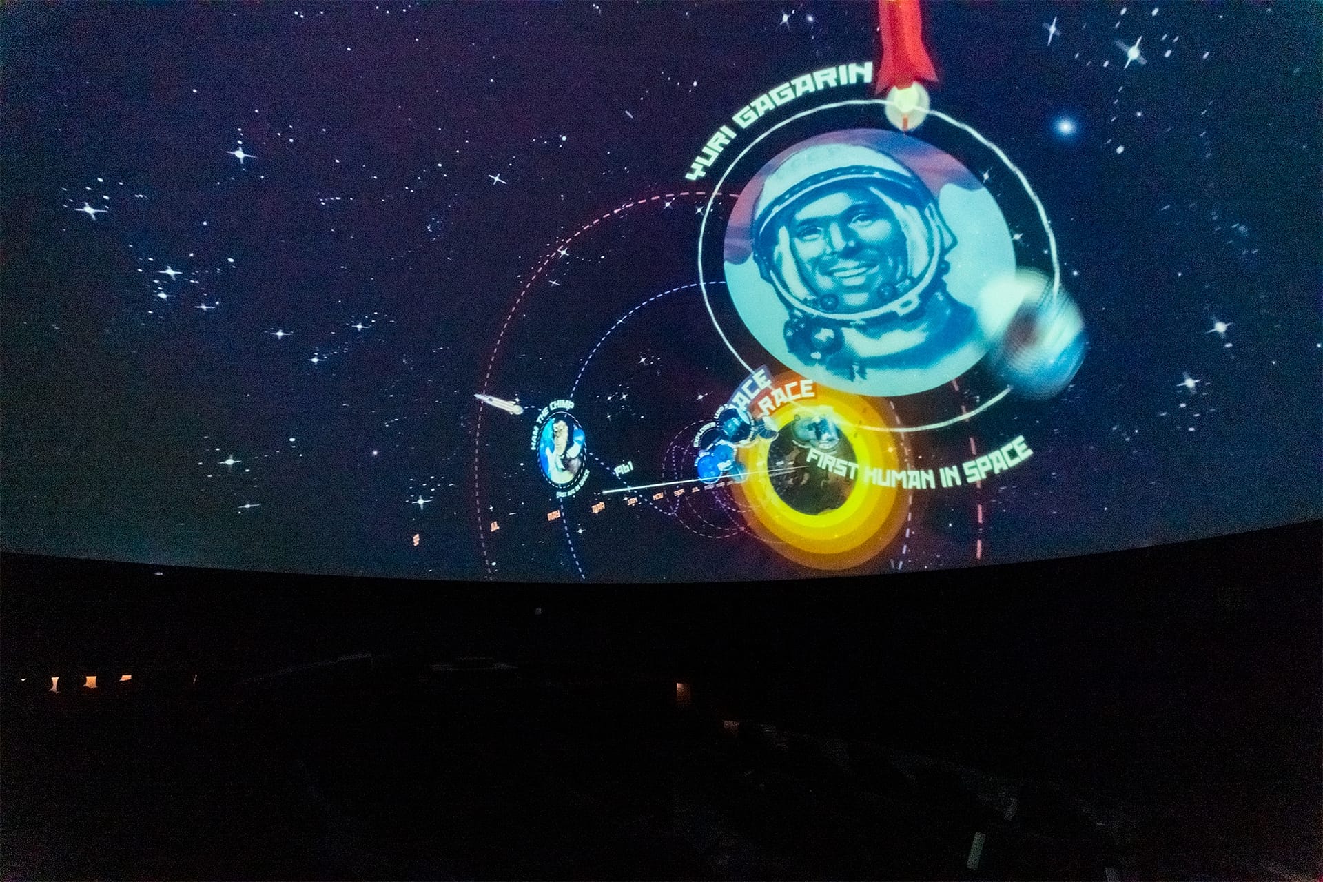 Planetarium show Capcom Go