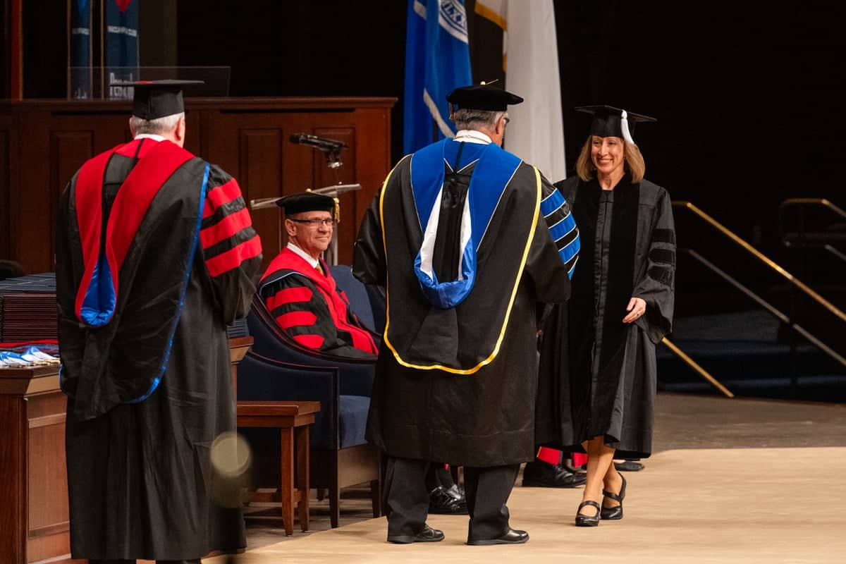 Graduate walks at the PCC Commencement 2025