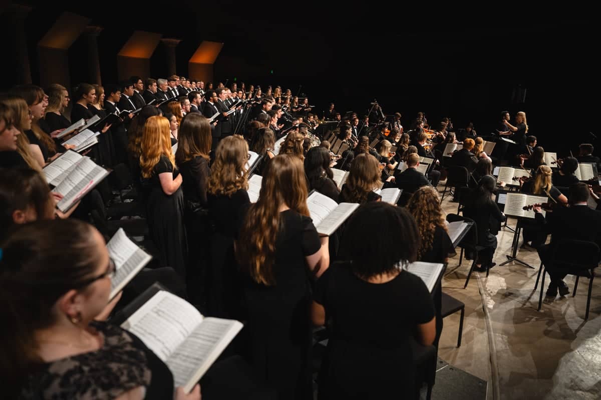 PCC Musicians came together to present the Fine Arts Mendelssohn's Elijah
