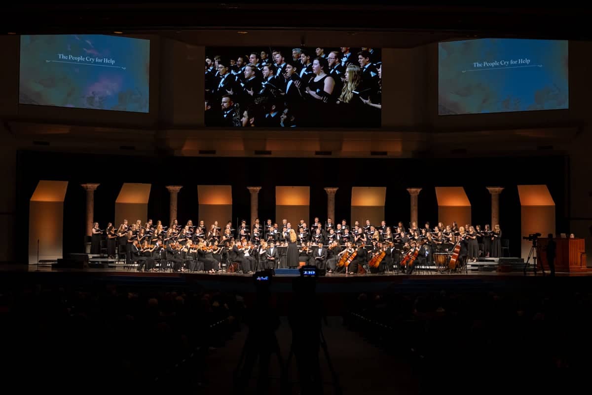 PCC Musicians came together to present the Fine Arts Mendelssohn's Elijah