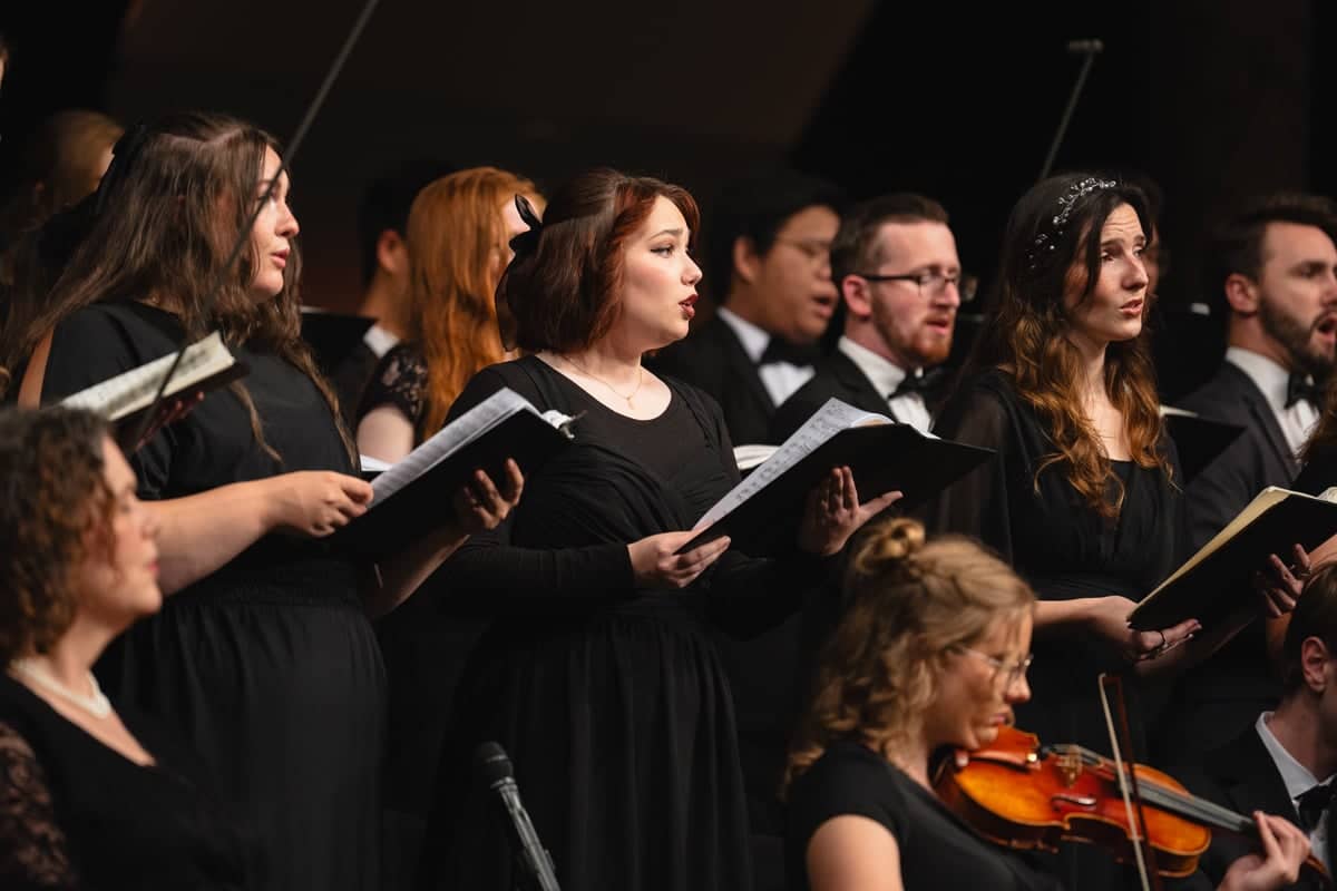 PCC Musicians came together to present the Fine Arts Mendelssohn's Elijah