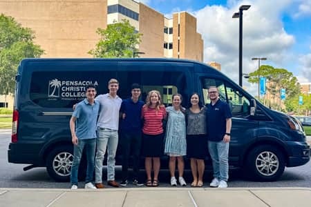 PCC Proclaim Team Leader Andrew Faulkner and his team.