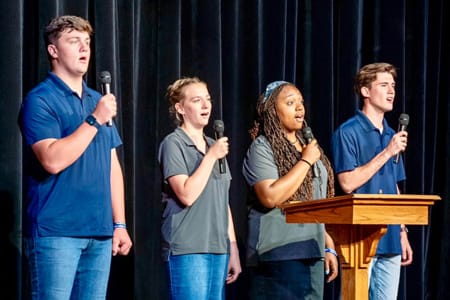 PCC Proclaim Team ministers to the community through music