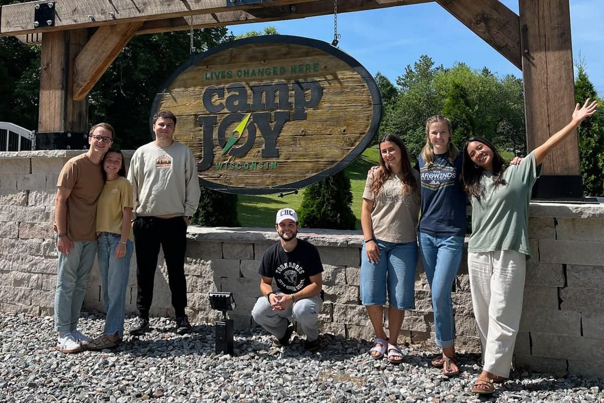 Bradley Stephens' PCC Proclaim team at Camp Joy