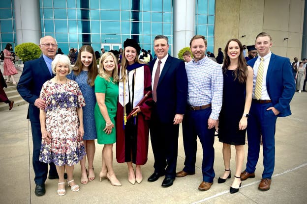 Alumni Sarah Williams at Her Law School Graduation