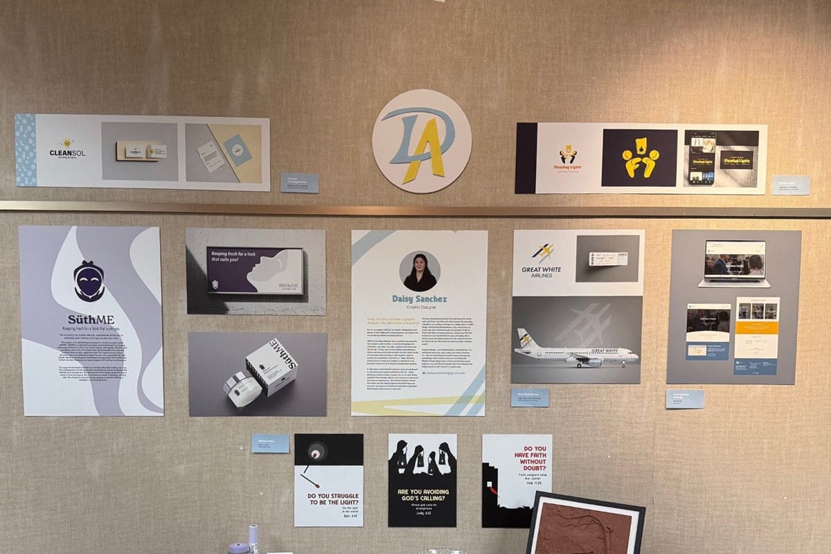 PCC student Daisy Sanchez's Senior Visual Arts Exhibit