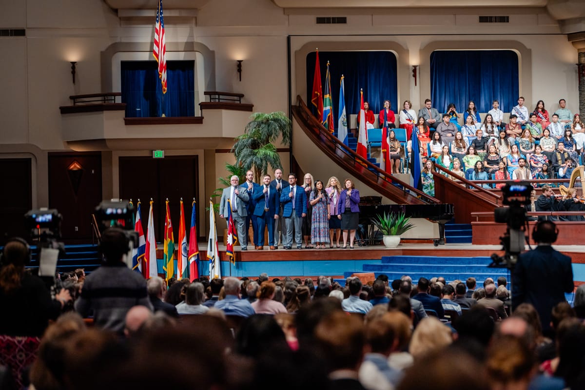 Special music at Missions Conference