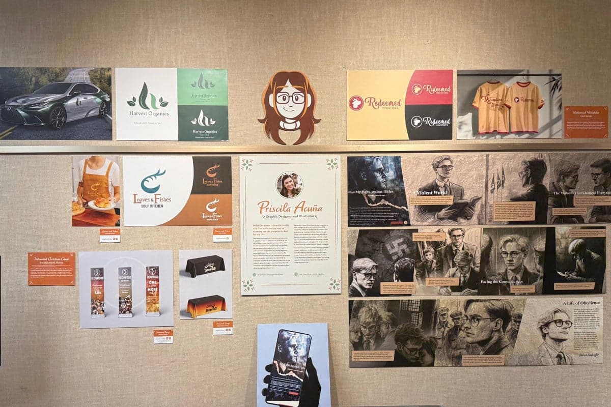 PCC student Priscilla Acuna's Senior Visual Arts Exhibit