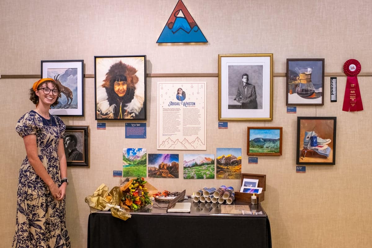 PCC student Abigail Whiston's Senior Visual Arts Exhibit