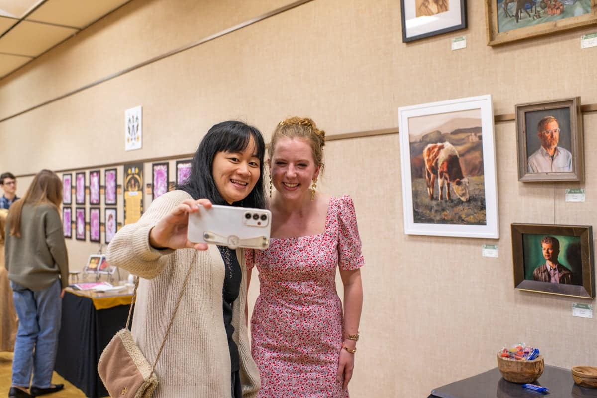 PCC student Jane Wilson's Senior Visual Arts Exhibit