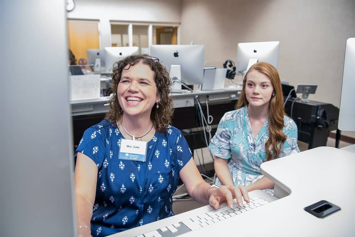 Students during registration