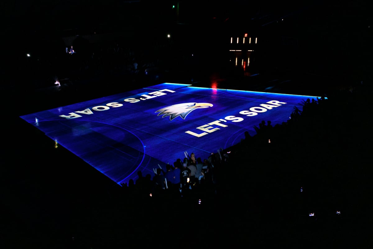 PCC Eagles Fan Fest floor show