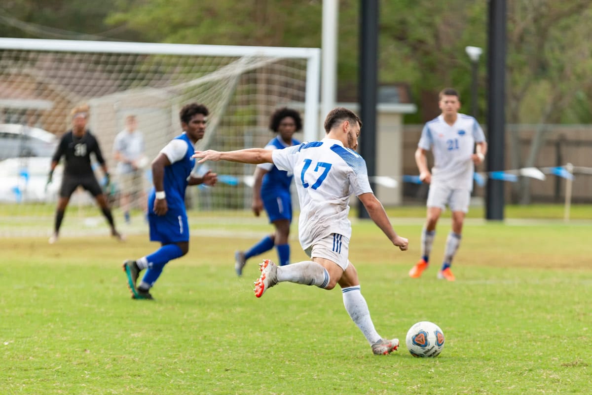 PCC guys playing Eagles Soccer