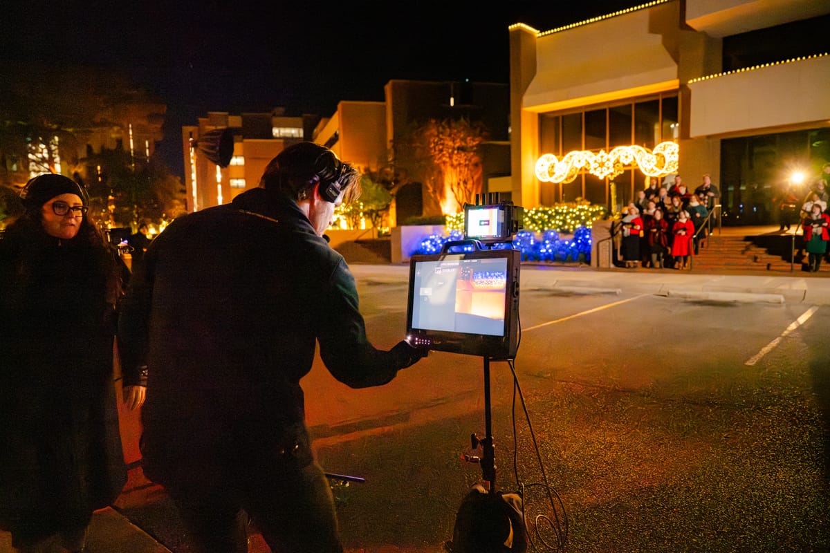 Behind the Scenes of The Little Drummer Boy Music Video