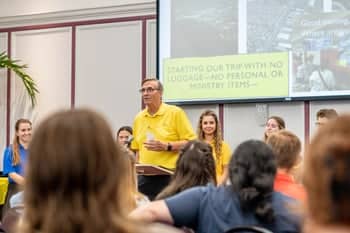 Mr. Goetsch speaks at Missionary Prayer Band