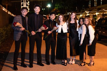 Group of students at Fine Arts