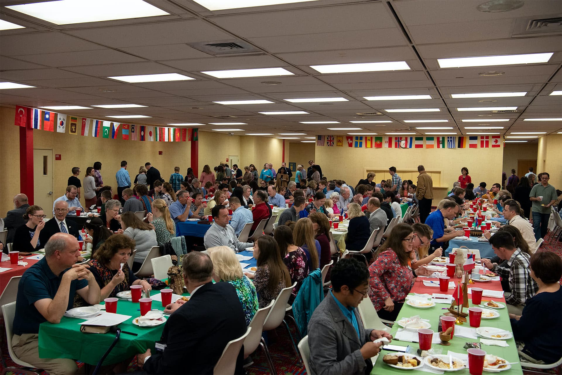 Missions Conference 2019 missionary kid dinner