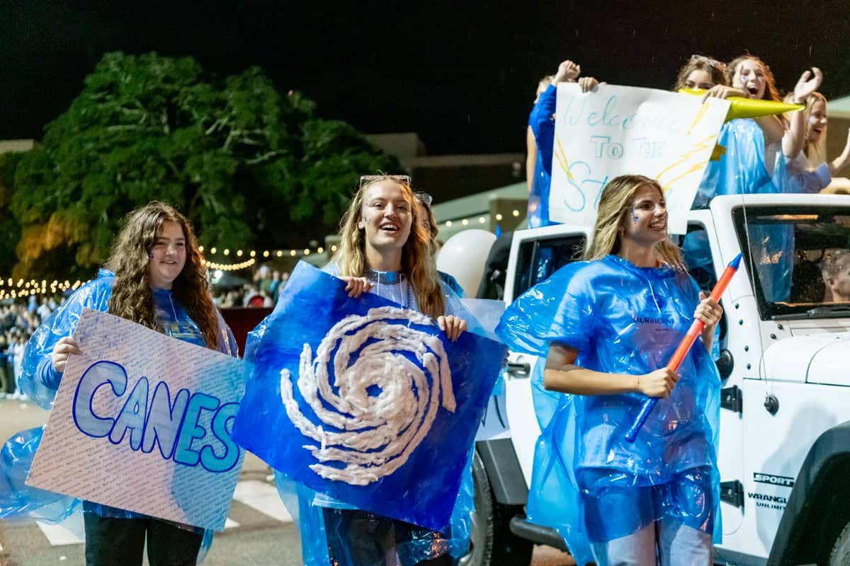 PCC Greek Rush Parade Hurricanes