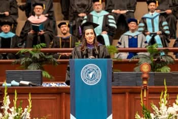 Jeanette M. Nuñez, the lieutenant governor of Florida, received an Honorary Doctor of Laws